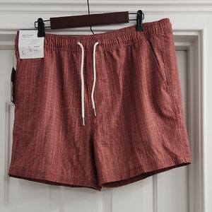 Goodfellow & Co Red Swim Trunks